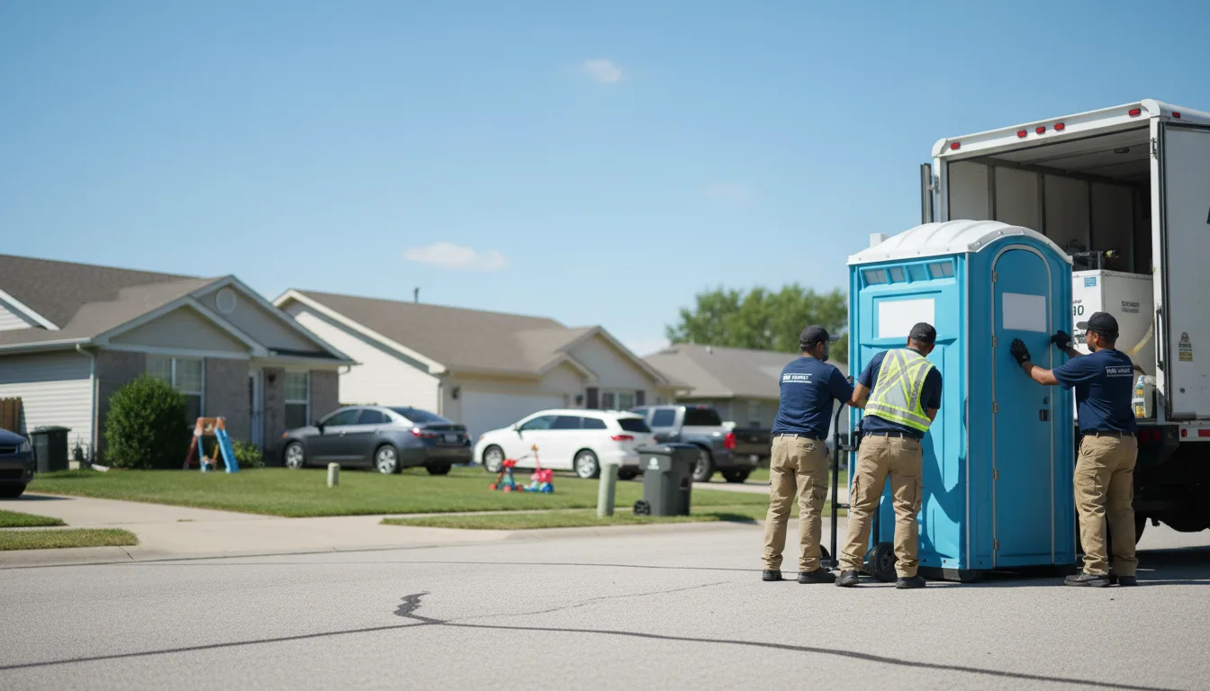 Standard Porta Potty Rentals in Moro, IL near me
